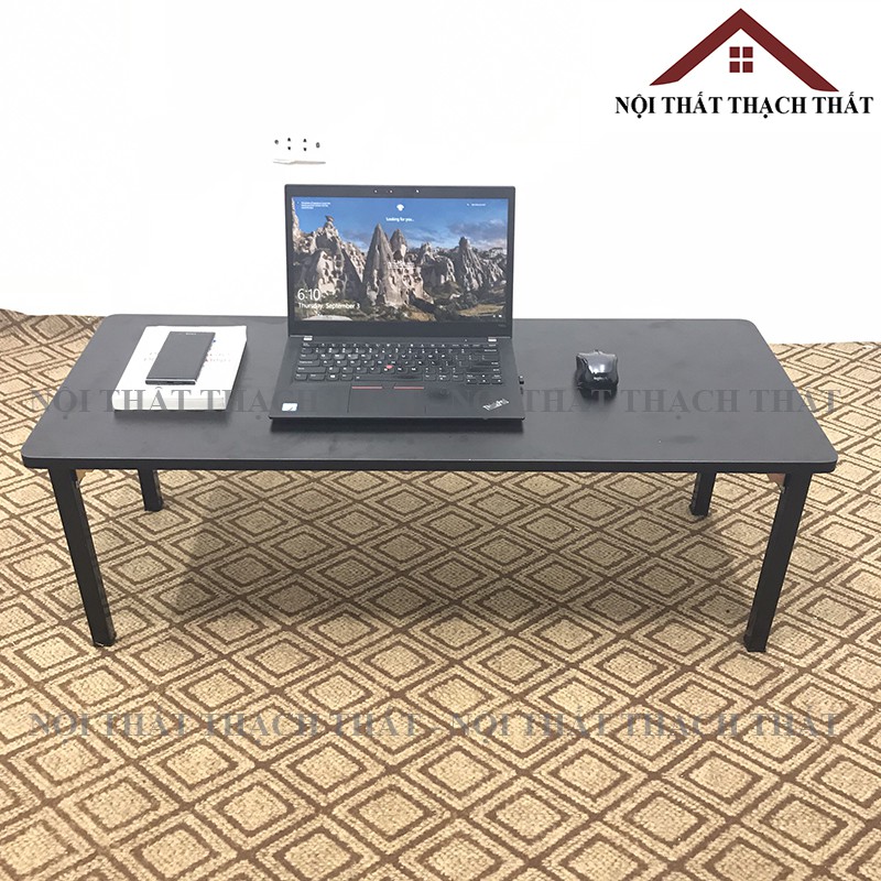 [ KÈM HỘP ] Bàn làm việc, bàn ăn gấp gọn - ngồi bệt chân chữ U | BigBuy360 - bigbuy360.vn