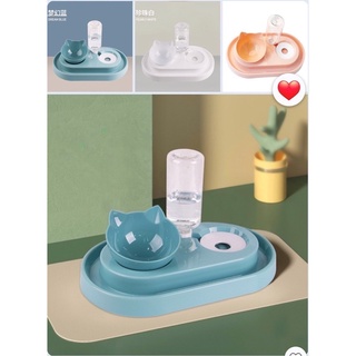 Bát ăn đôi inox chống kiến cao cấp kèm bình nước 500ml