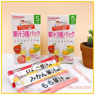 Trà wakado thanh nhiệt cho bé - trà trái cây, trà lúa mạch