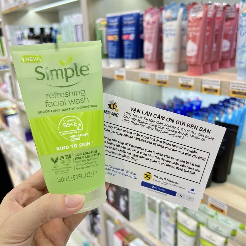 Sữa Rửa Mặt Simple