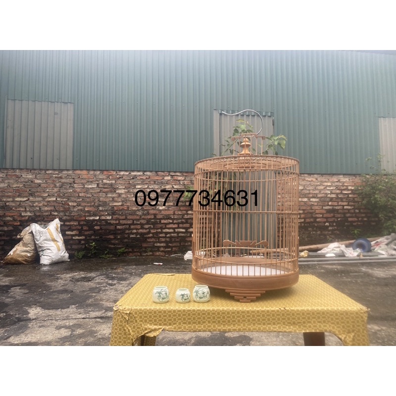 Lồng choè mái bằng cửa hoa đường kính 33cm