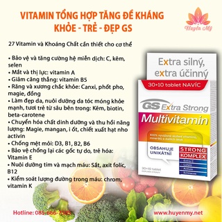 Gs vitamin tổng hợp tăng đề kháng 40 viên