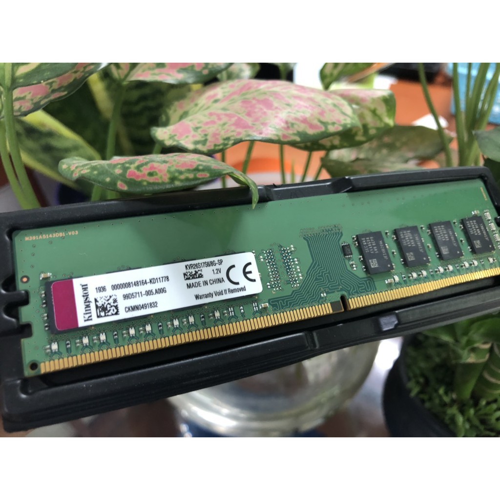 RAM 8GB DDR4 Kingston Samsung Hynix Bus 2400MHz 2666MHz 1.2V Dùng Cho Máy Tính Bàn PC Desktop Bảo hành 36 tháng 1 đổi 1