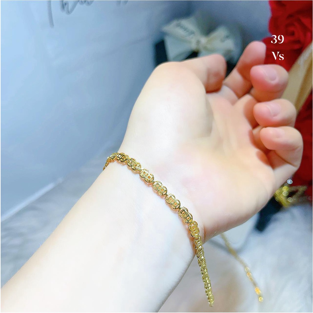 Lắc tay kim tiền tài lộc