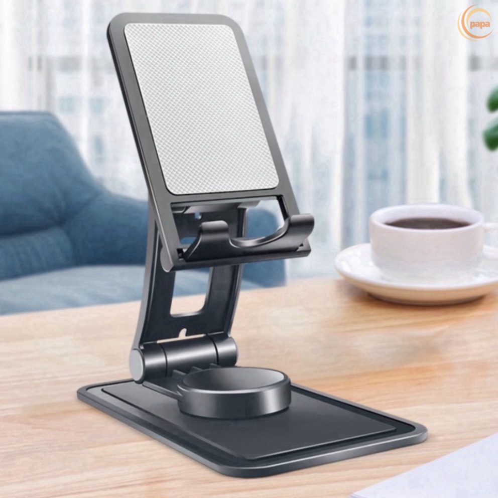 Giá đỡ điện thoại gấp gọn xoay 360 độ chiều linh hoạt, dễ dàng gấp gọn
