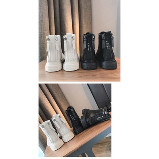 Boot cổ cao lót lông khoá sau