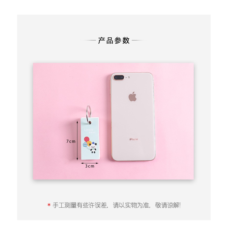 Cuốn sổ nhỏ với vòng sắt cho học sinh viết ghi chú