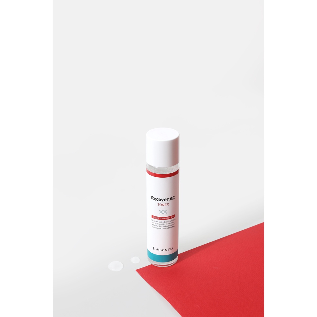 Combo serum - kem &amp; toner giảm mụn, làm dịu, dưỡng da phục hồi- AC Toner 120ml + AC Cream 50ml + Recover Spot Serum 15ml