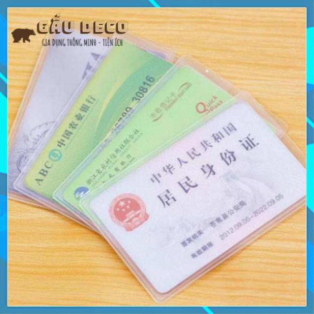 [Sẵn] Túi đựng thẻ căn cước công dân ,bao đựng ATM, bao đựng Giấy phép lái xe có nắp đậy