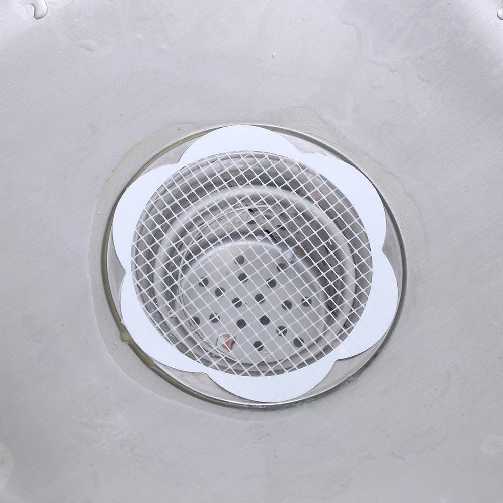 Miếng Dán Lỗ Thoát Nước Sàn Nhà Tắm Chống Tắc Nghẽn Sử Dụng Một Lần Da