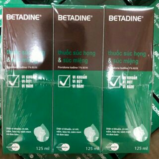 Súc miệng BETADIN 125ml