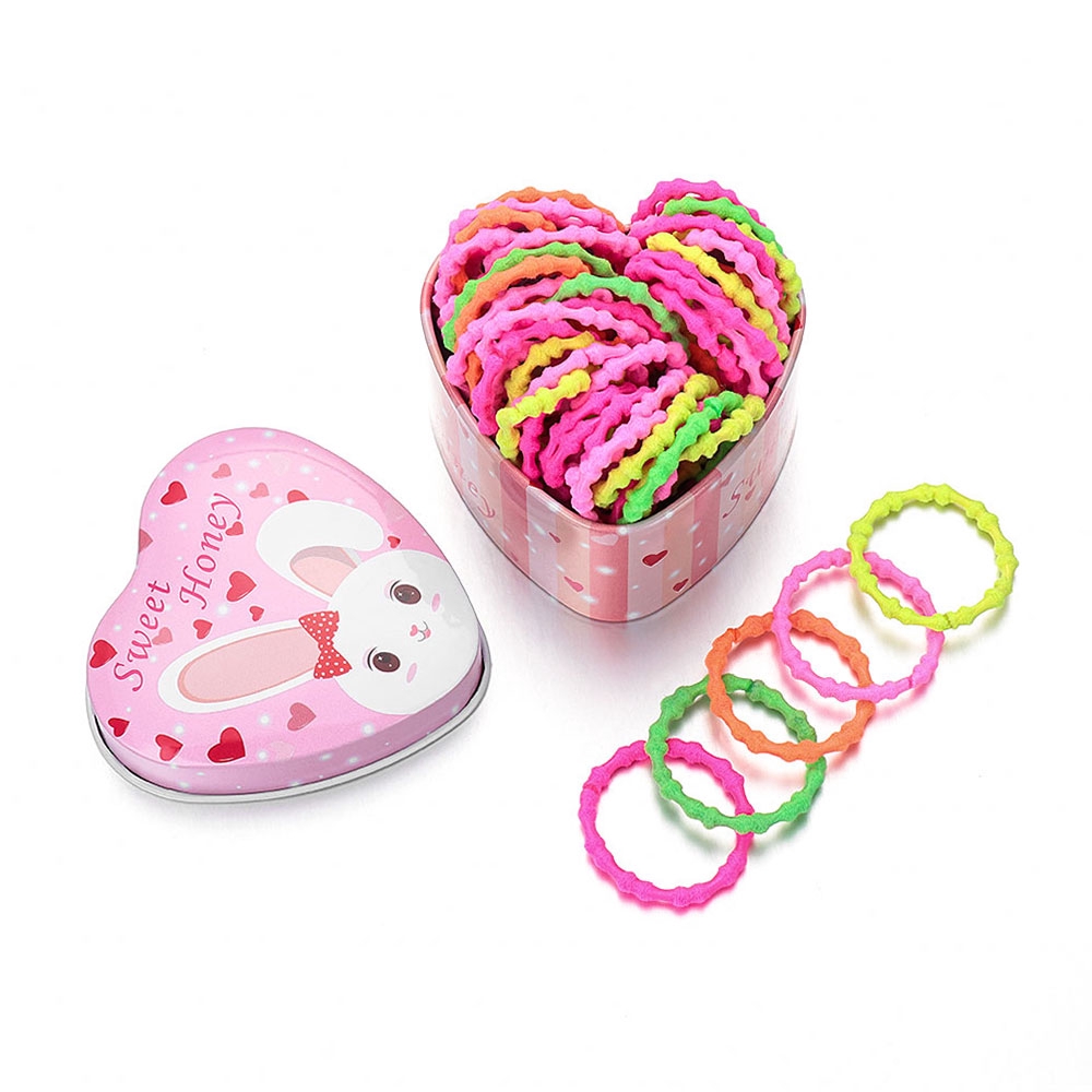 Thun cột tóc nhiều màu