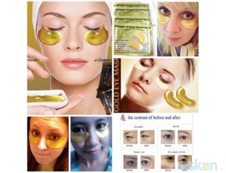 Mặt nạ mắt collagen vàng
