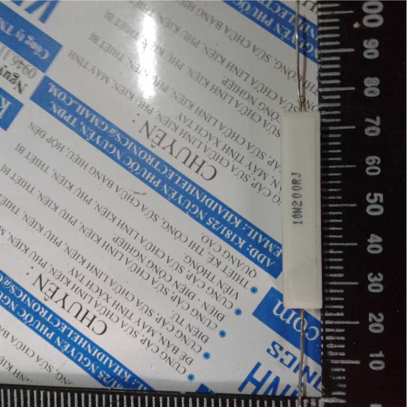 điện trở 10W, 200Ω (5 con) kde0340
