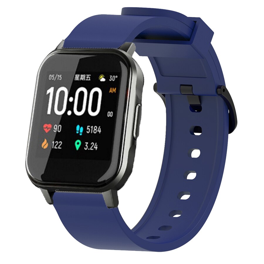 Dây Đeo Silicone Thay Thế Cho Đồng Hồ Thông Minh Xiaomi Haylou Smart Watch 2 LS02 RS4 RS4 Plus