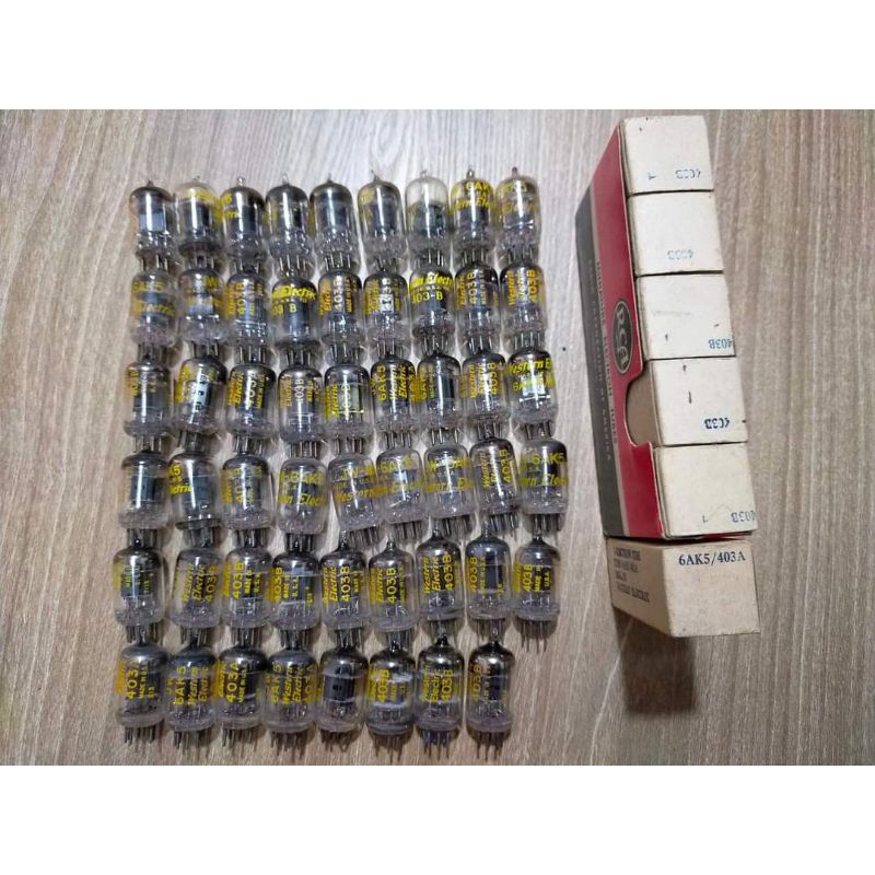 Western electric 403b nos thay thê tốt nhất cho 6j1, 5654,6ak5
