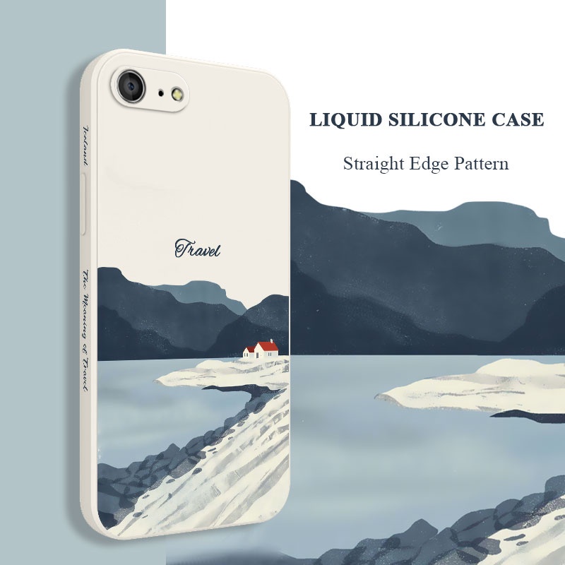 Ốp Lưng Điện Thoại Bằng Silicone Dành Cho IPhone 8 7 6 6S Plus SE 2020