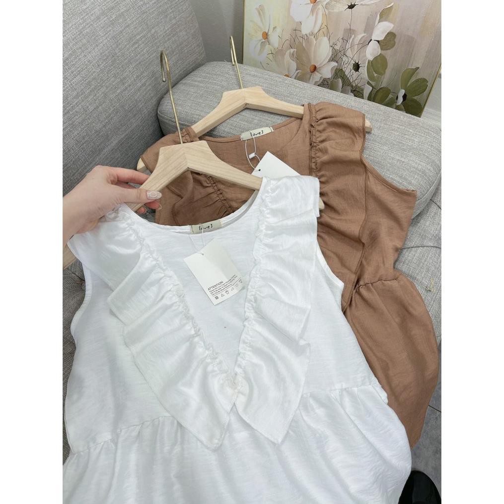 Sét Nữ, Sét Áo Sát Nách Bèo Cổ Kèm Quần Soóc Basic Siêu Xinh Hàng Hot Trend | BigBuy360 - bigbuy360.vn