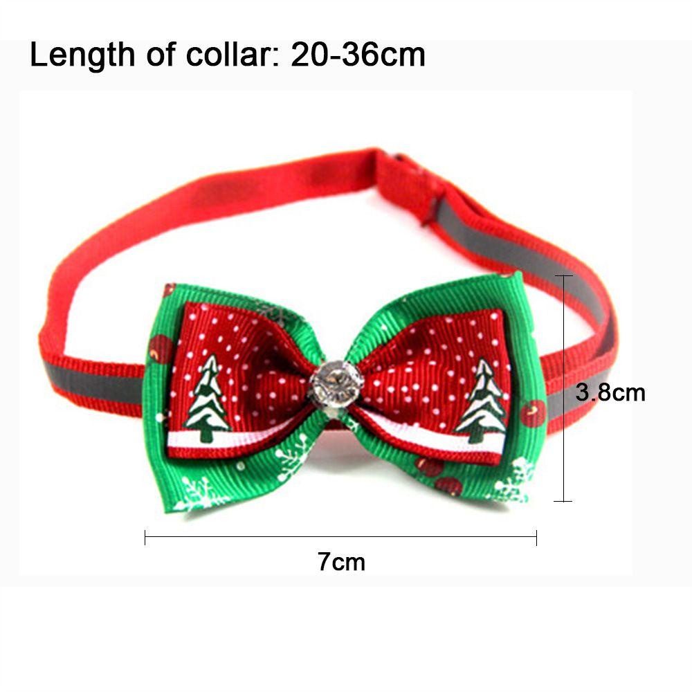 Cà Vạt Thắt Nơ Thời Trang Giáng Sinh Cho Thú Cưng LAYOR1