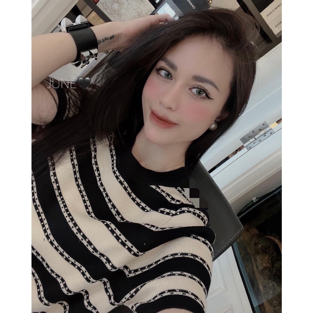 Váy mongtoghi kẻ hàng quảng châu siêu xinh