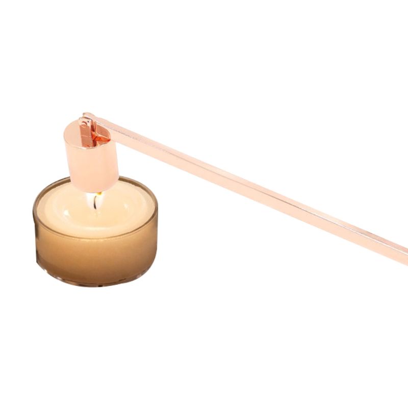Ống Xi Lanh Thẳng Bằng Thép Không Gỉ 16CM Màu Hồng Kim Loại