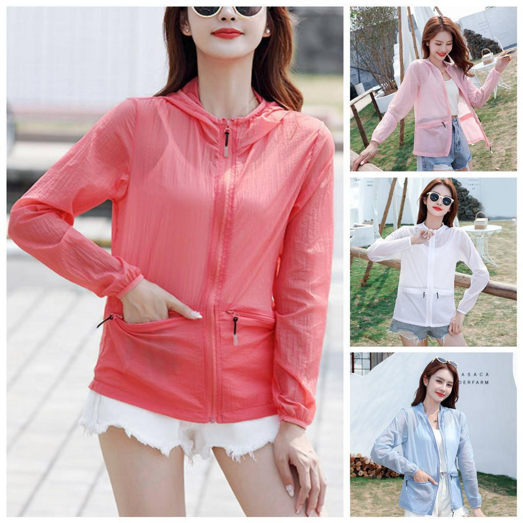 Áo Khoác Chống Nắng Thời Trang Cho Nữ