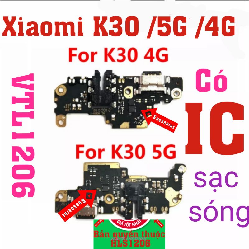Cụm chân sạc Xiaomi k30 5G k30I racing K30 4G