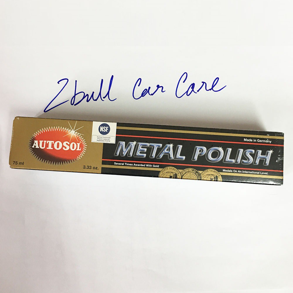 Kem Đánh Bóng Chrome, Inox, Thép Không Rỉ Autosol Metal Polish