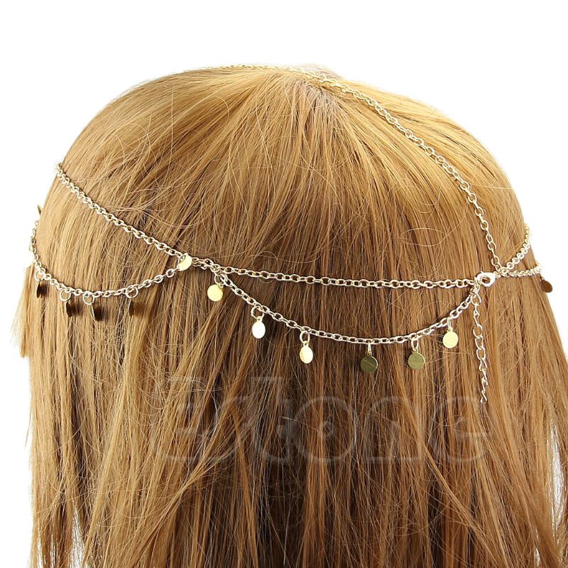 Vòng Đeo Đầu Kim Loại Phong Cách Bohemian Thời Trang Cho Nữ