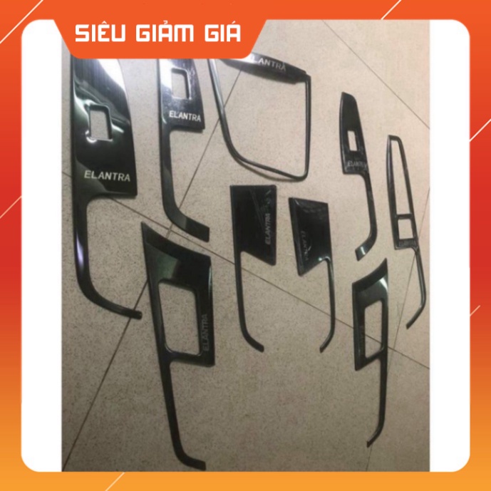 ELANTRA, Ốp nội thất titan xe Hyundai Elantra 2016 đến 2020 HÀNG CAO CẤP HÀNG CAO CẤP