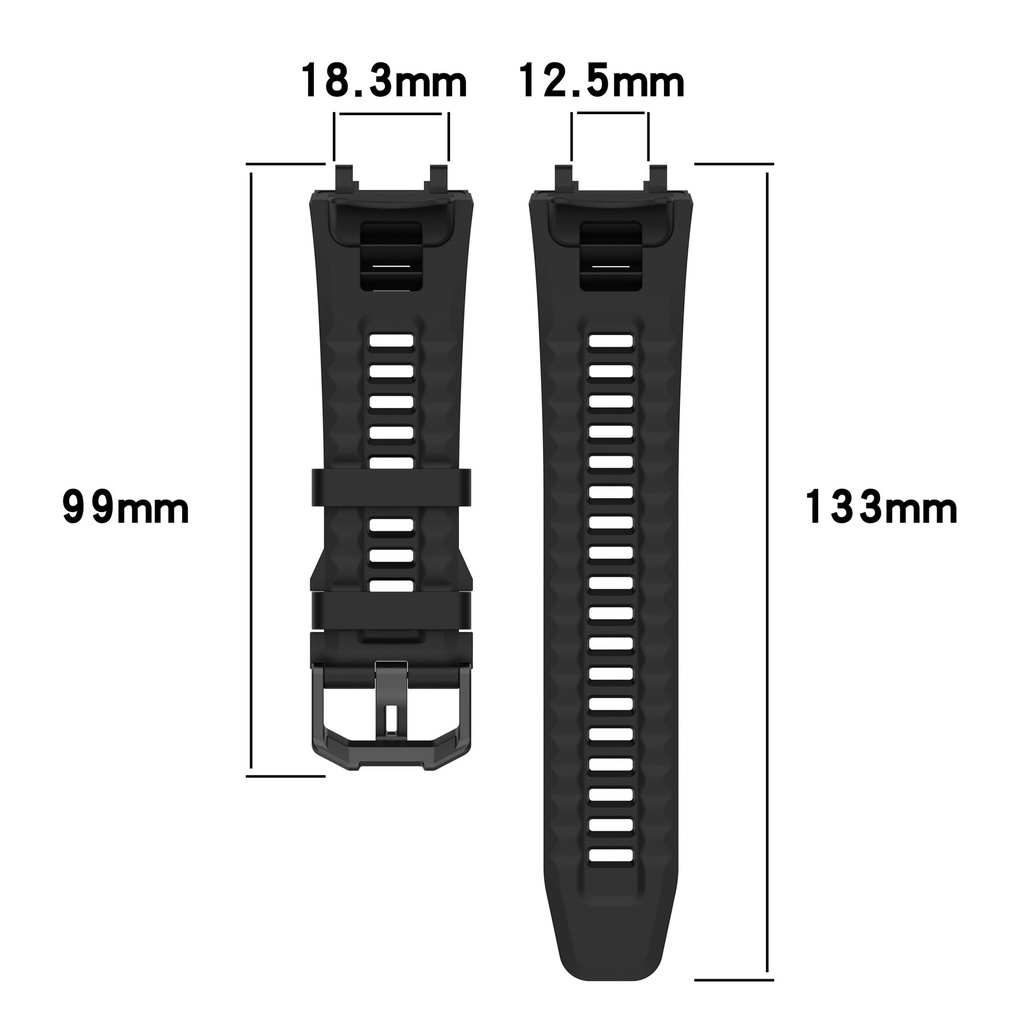 Dây Đeo Silicone Thay Thế Cho Đồng Hồ Thông Minh Huami Amazfit T-Rex 2