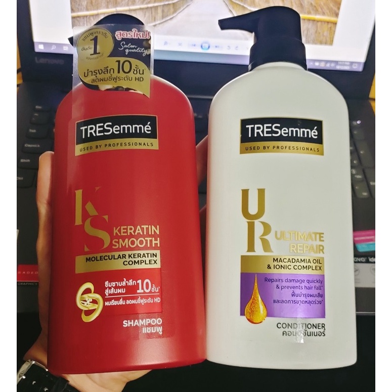 Dầu Gội, Dầu Xả Phục Hồi Tóc Hư Tổn Và Dưỡng Tóc Mềm Mượt Tresemme Thái
