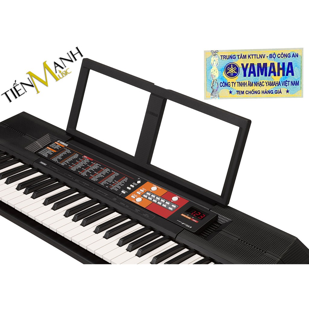 [Chính Hãng] Bộ Đàn Organ Yamaha PSR-F51 - Đàn, Chân, Bao, Nguồn - Keyboard PSR F51 Có tem chống hàng giả bộ CA