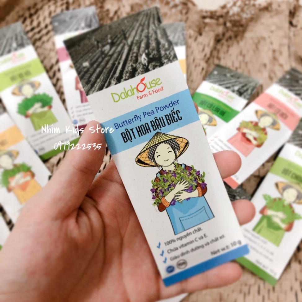[DalatHouse -10 gam] Bột hoa đậu biếc tạo màu