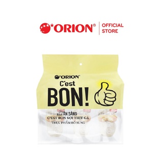 Bánh ăn sáng C'est bon Orion sợi thịt gà (15 Bánh - 17g/bánh)