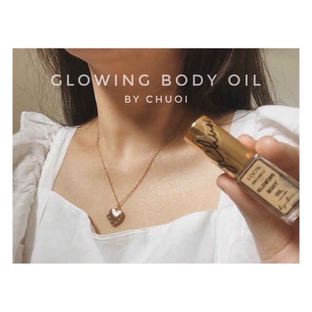 GLOWING BODY OIL - Dầu nước hoa bôi body nhũ chảy chảy. | BigBuy360 - bigbuy360.vn
