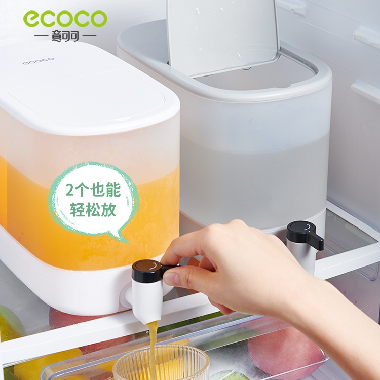 Bình Nước Ecoco Dung Tích Lớn Chịu Nhiệt Cao Có Vòi Rót Tiện Dụng