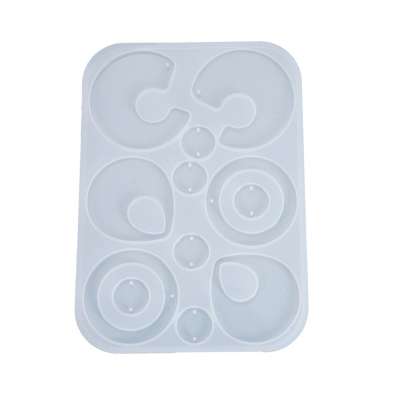 Khuôn Làm Móc Khóa Trang Trí Bằng Nhựa Resin DIY