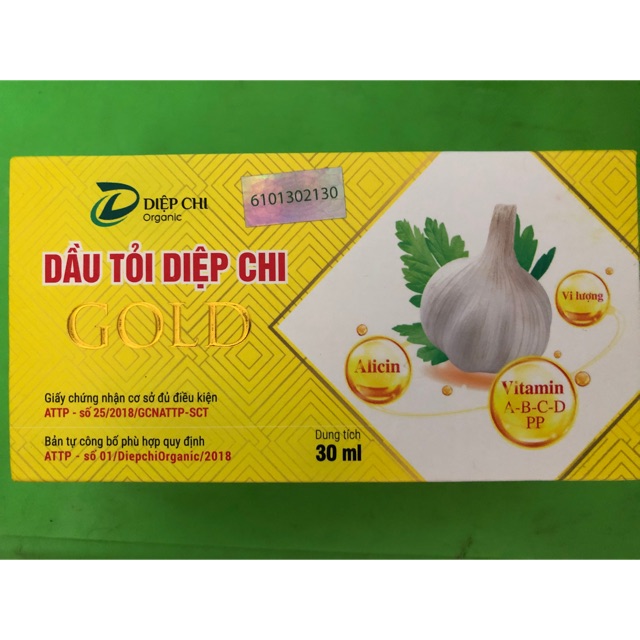 Dầu Tỏi Diệp Chi Gold 30ml