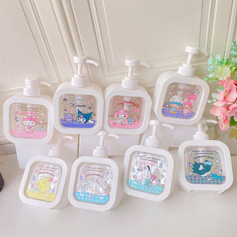 Chai Rỗng Đựng Sữa Dưỡng Thể Dung Tích 300ML Dạng Nhấn Tiện Dụng