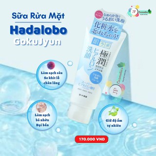 Sữa rửa mặt dưỡng ẩm Hada Labo Goku-jyun Nhật