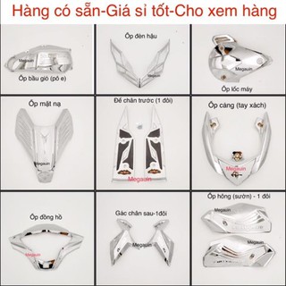 Ốp trang trí air blade 2016 - 2019 mạ crom / xi