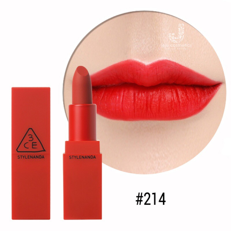 SON 3CE RED RECIPE MATTE LIP COLOR - 214 SQUEEZING