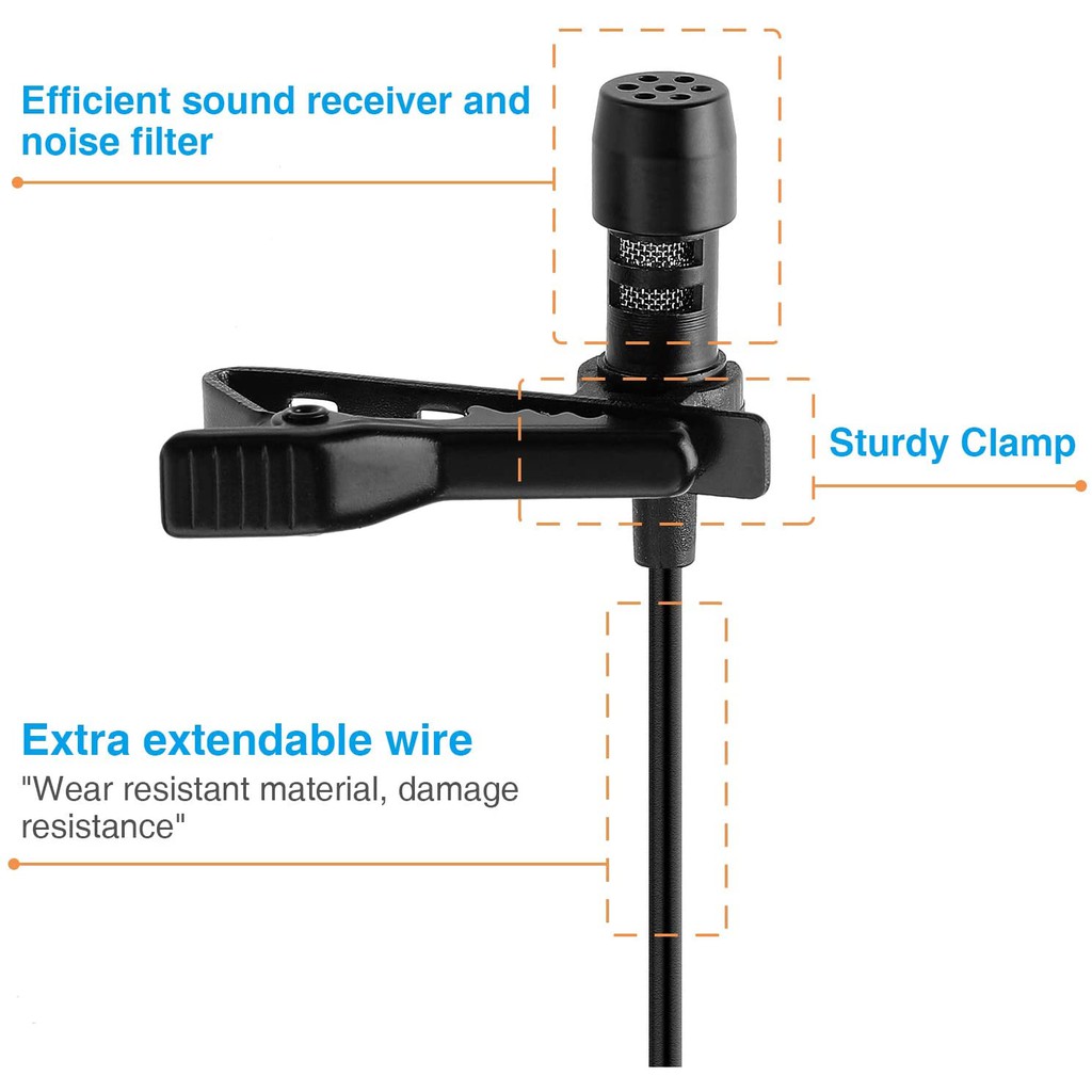 Micro Cài Áo Mini Jack 3.5mm Cho Máy Tính