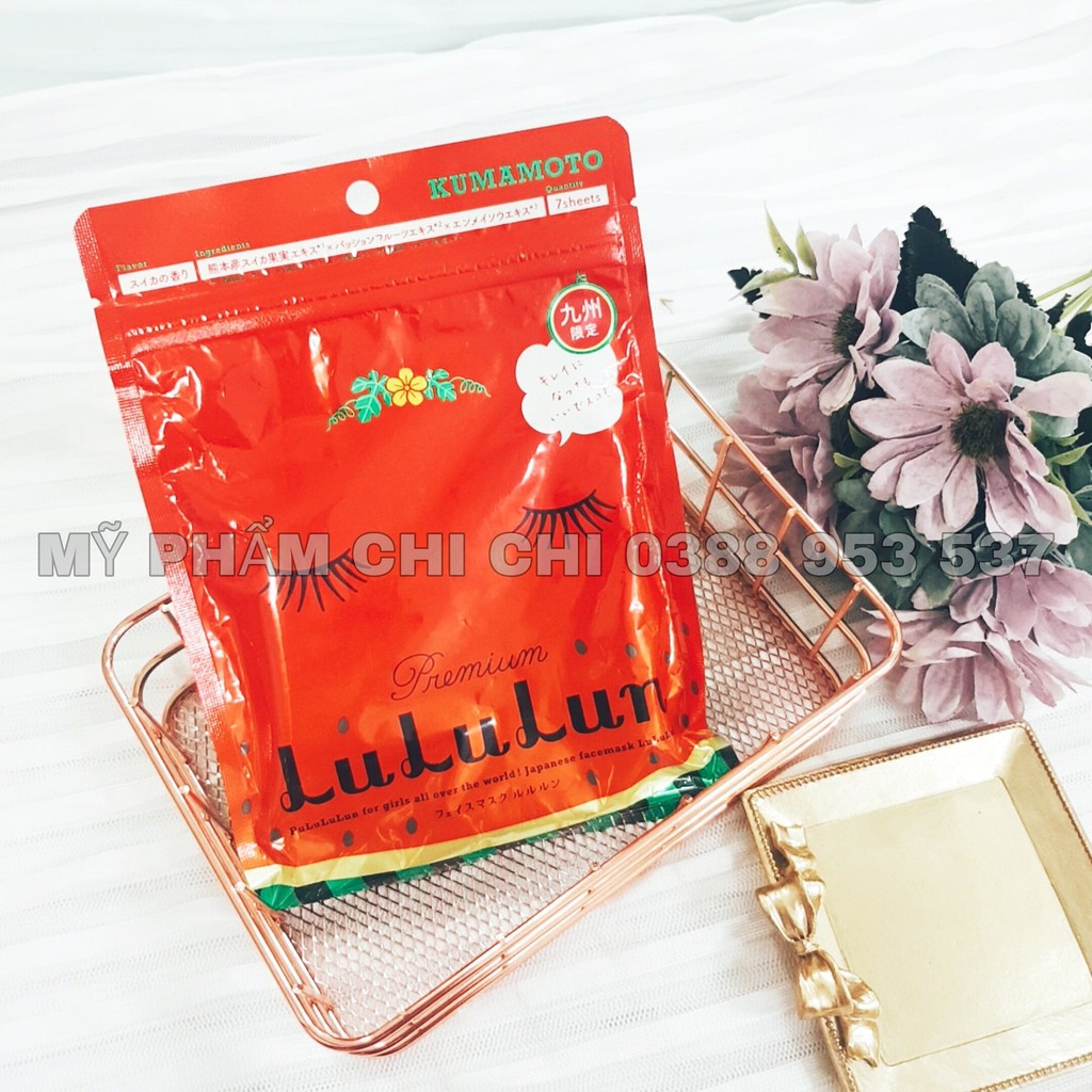 [auth - sẵn] Mặt nạ Lululun 7 days Premium