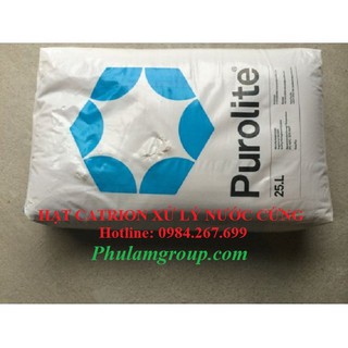 Combo Hạt catrion xử lý nước cứng gói 3 lít