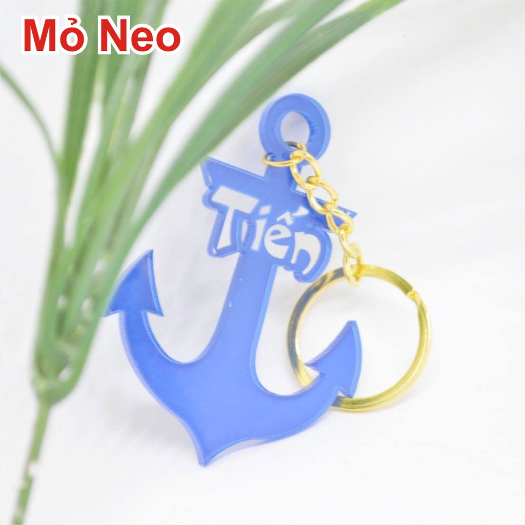 Móc Khoá Sơn Màu ( Khắc Tên Theo Yêu Cầu )