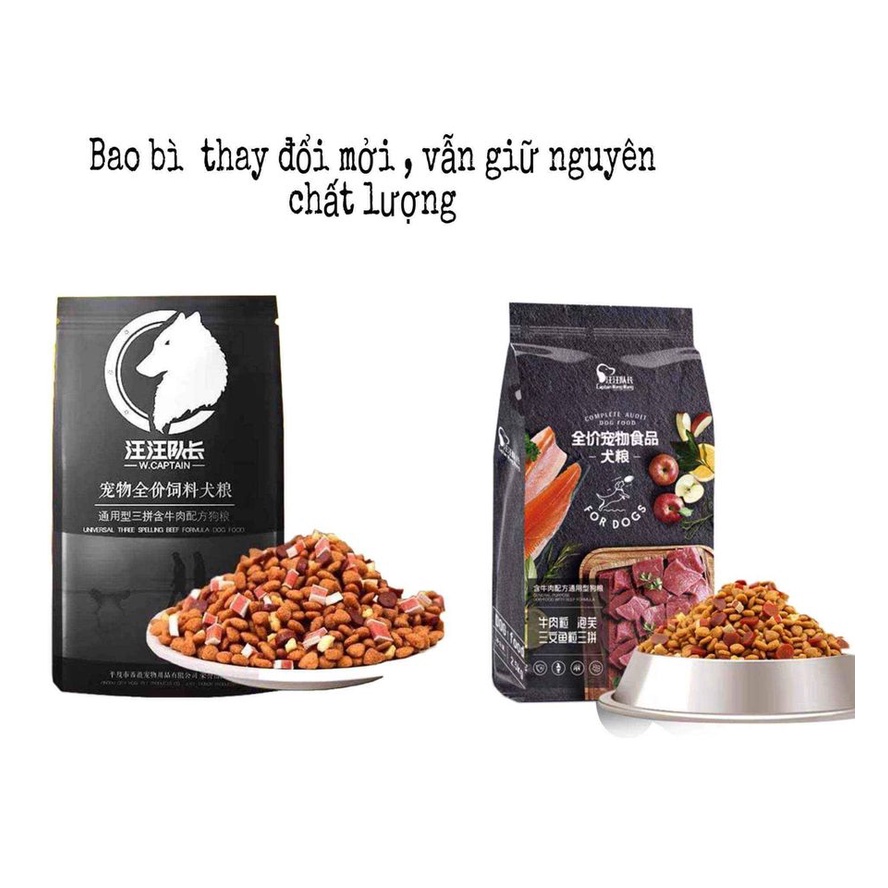 Hạt Captain bò phomai cá hồi date xa dành cho thú cưng