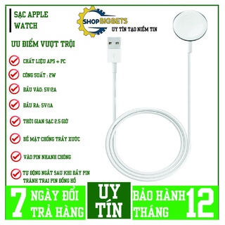 Sạc không dây Apple Watch Series 1-2-3-4-5-6 Hàng tiêu chuẩn Apple ( BẢO HÀNH 1 ĐỔI 1 30 NGÀY )