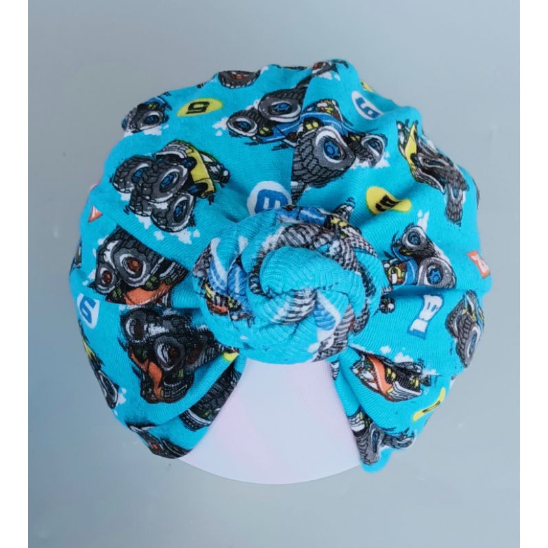 mũ turban bé trai